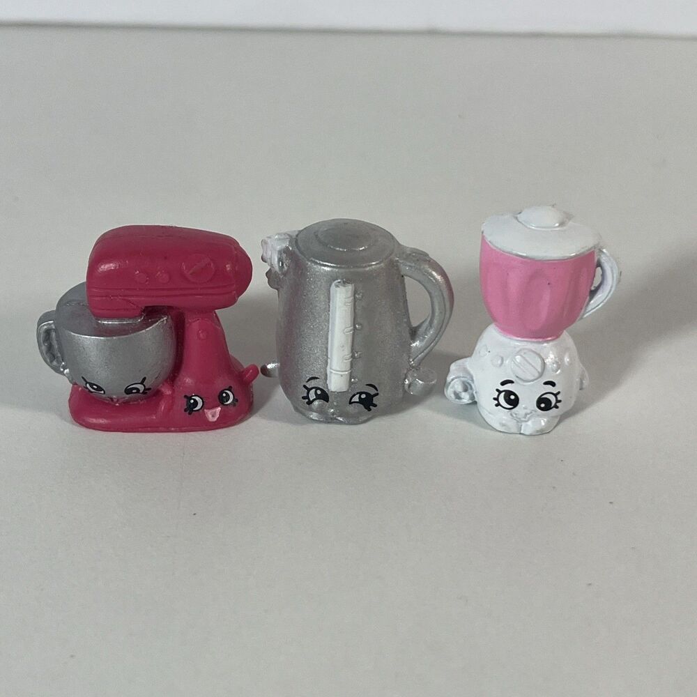 Shopkins Lot of 3 Kitchen Appliances